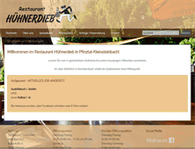 Tablet Screenshot of huehnerdieb.info